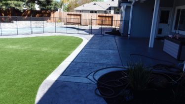 Backyard View 2 - New Landscape Completed
